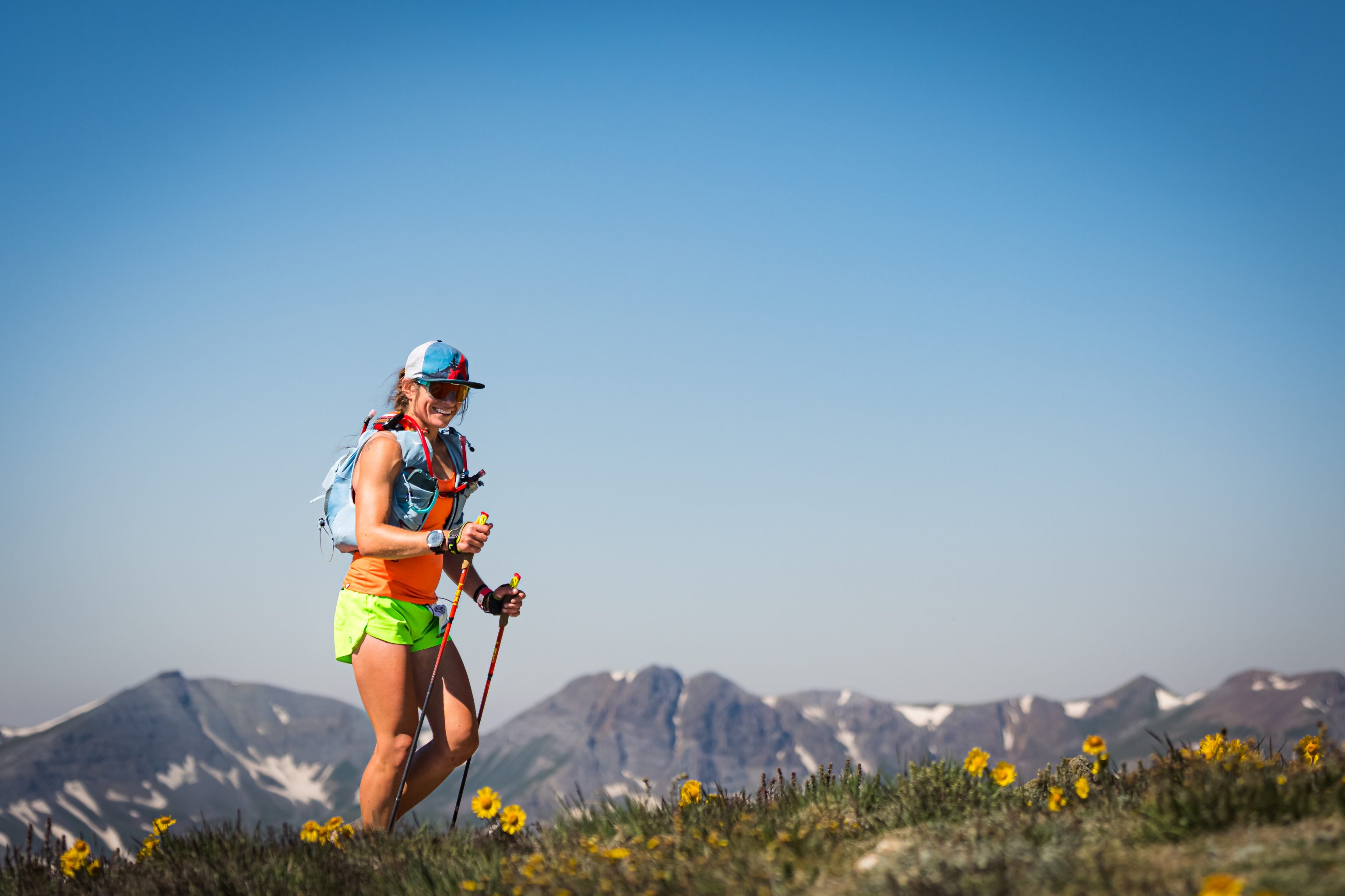 TRR Coach Dandelion Dilluvio-Scott enjoying the beautiful trails and scenery. PC: Travis McWhorter 