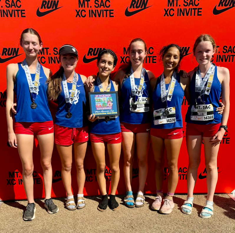 San Marcos High School girls' cross country team.