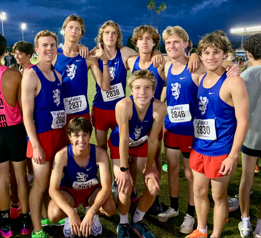 San Marcos High School boys' cross country team.