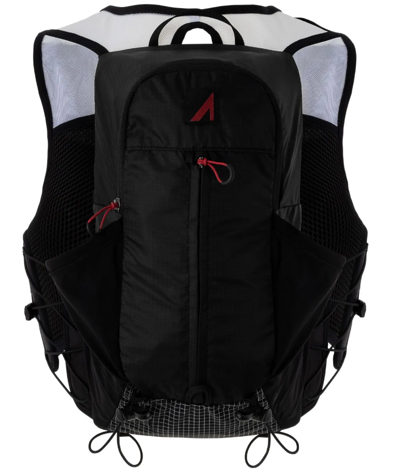 Behind view of the UltrAspire Legacy 3.0 Race Vest.